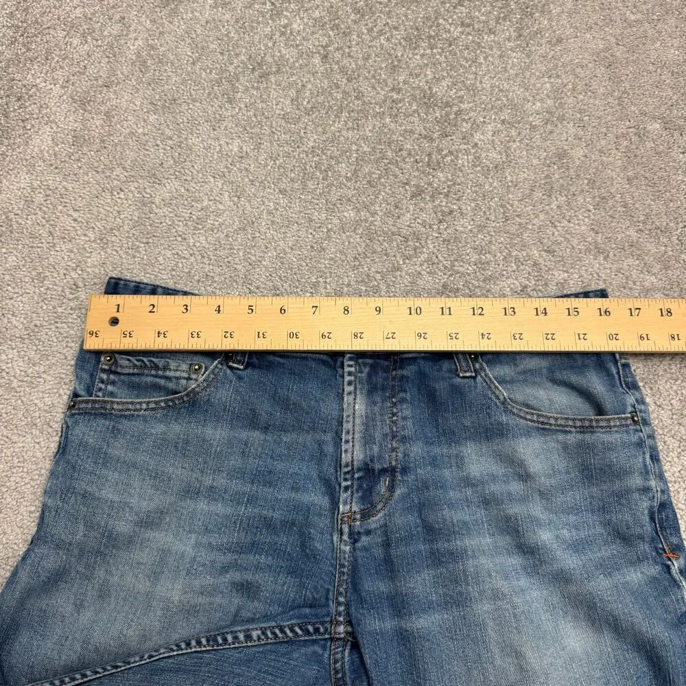 The Normal Brand Slim Straight Denim Jeans Men 32 Blue Medium Wash Cotton Casual